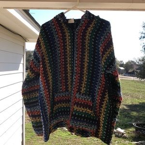Zip-up Poncho